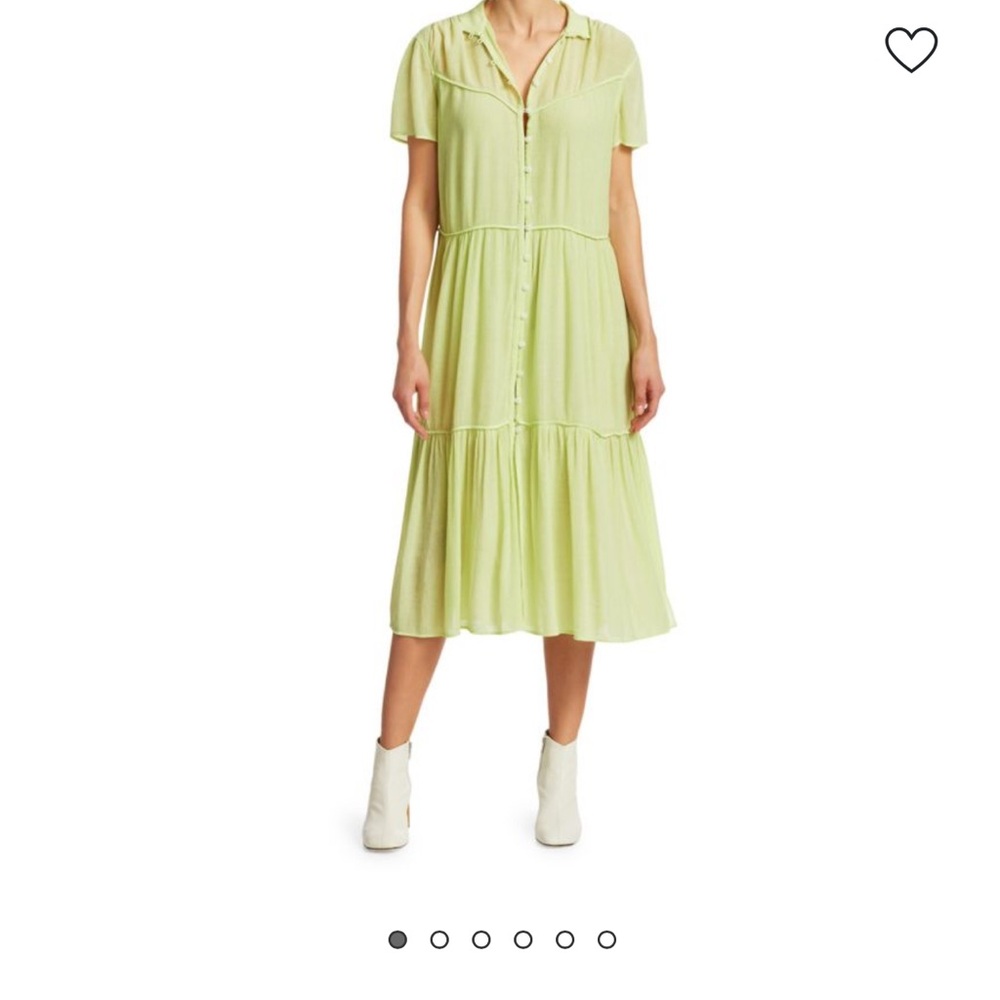 RAG & BONE
Libby Tiered Seam Crinkle Dress